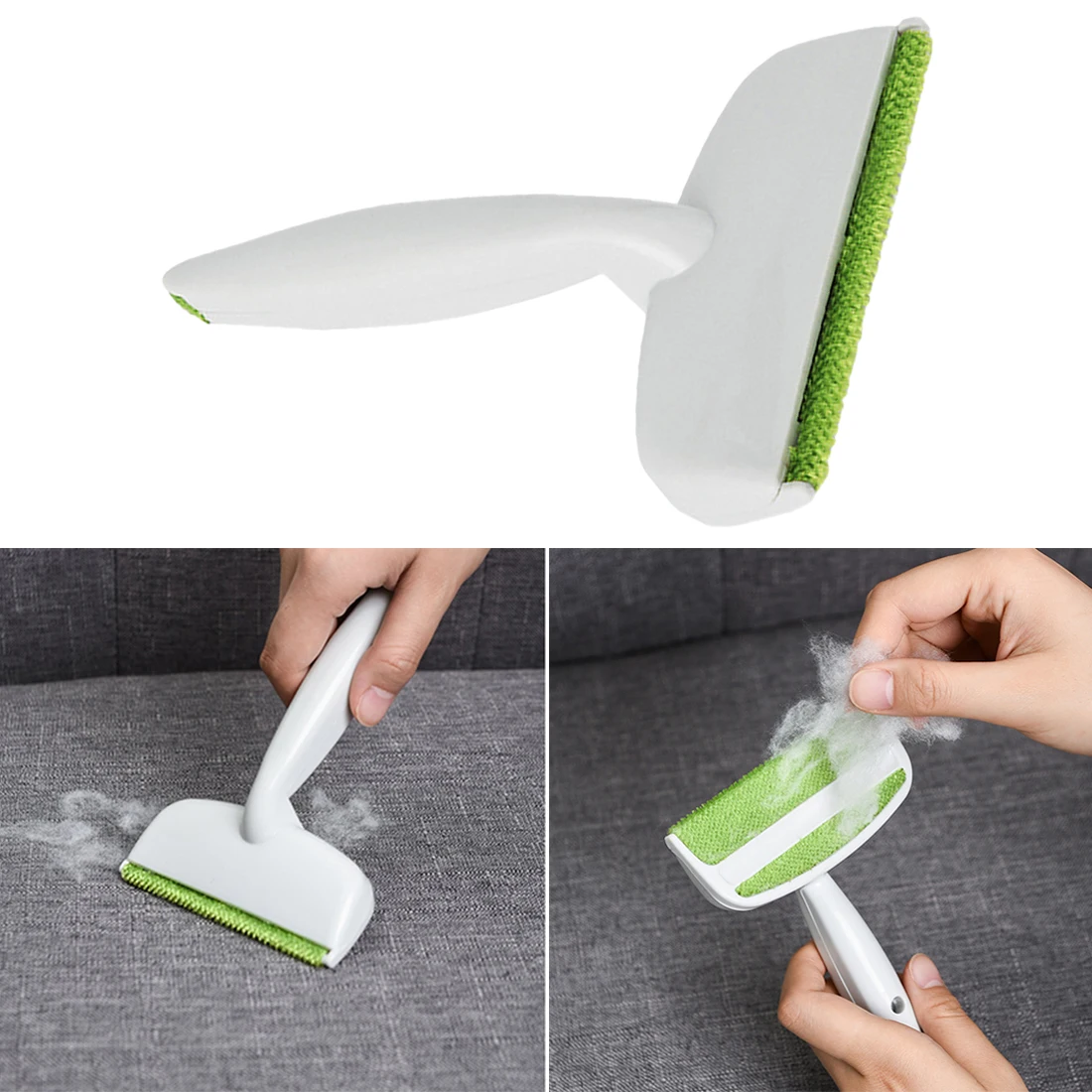 

Magic Lint Dust Brush Pet Hair Remover Clothing Clothes Dry Cleaning Double-head Design Cleaner Cleaning Tool for Cloth Sofa