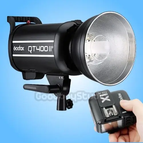 

Godox QT-400IIM 400W 2.4G Studio Strobe Flash Light + X1T-C Transmitter 200~240V