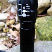 Профессиональный дешевый и практичный 2000 люмен высокомощный фонарик масштабируемый светодиодный фонарик для кемпинга фонарик