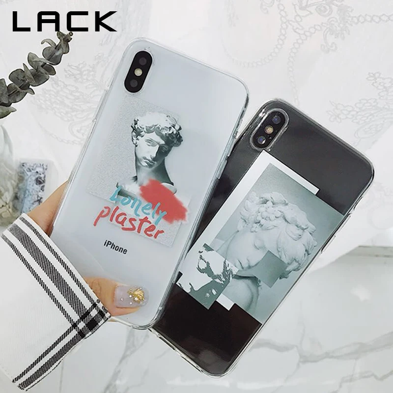 LACK Cartoon David Phone Case For iphone XS Max Case For iphone XR X 6S 6 7 8 Plus Ultra Slim Soft TPU Cases Art Painted Cover LACK Cartoon David Phone Case For iphone XS Max Case For iphone XR X 6S 6 7 8 Plus Ultra Slim Soft TPU Cases Art Painted Cover