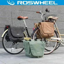 ROSWHEEL Велосипедный Спорт сумка дорога MTB сзади стойки велосипед 20l холст Велоспорт сиденье сумка седельная сумка Двусторонняя Хвост сиденья, багажник сумка Паньер