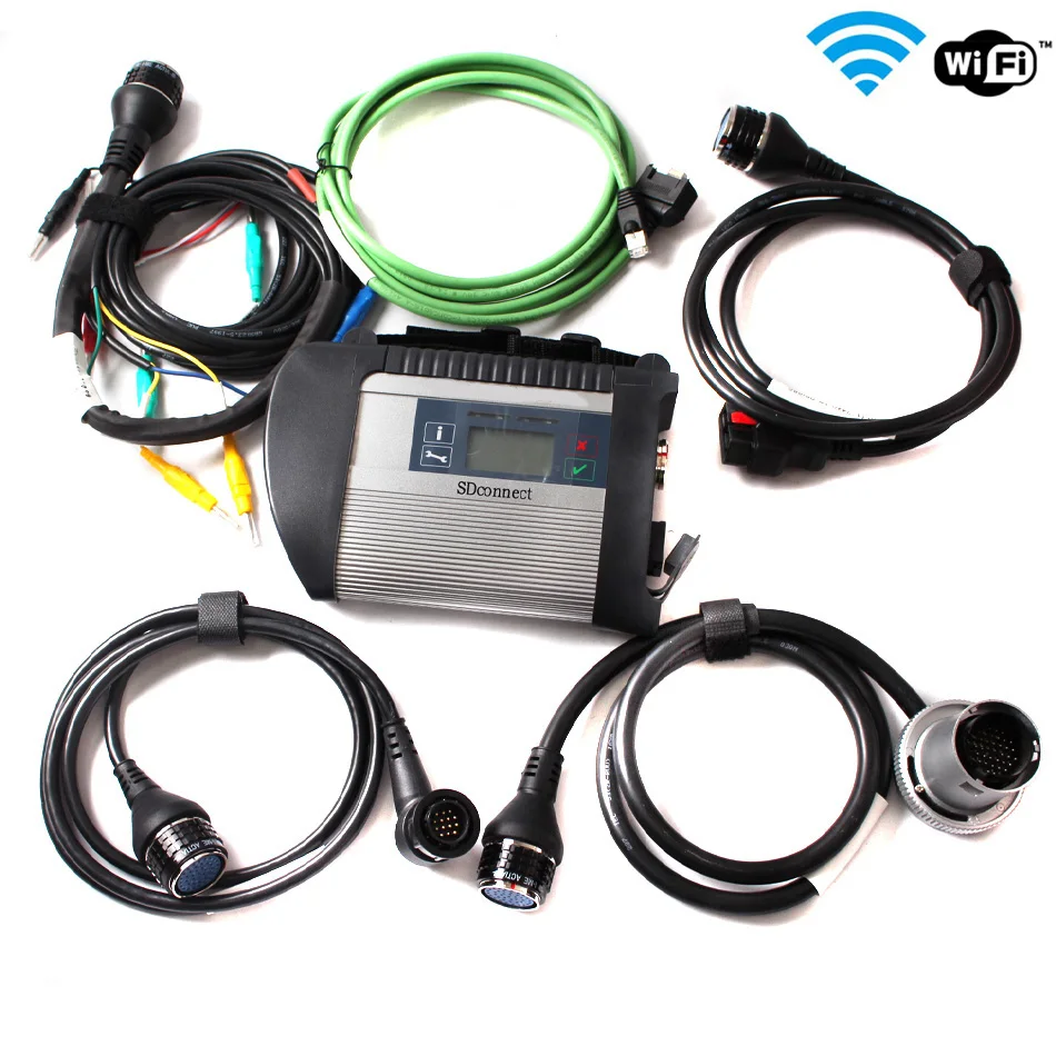 A + суперкачественный Мультиплексор MB Star C4 V2020.12 SD Connect Compact 4 диагностические