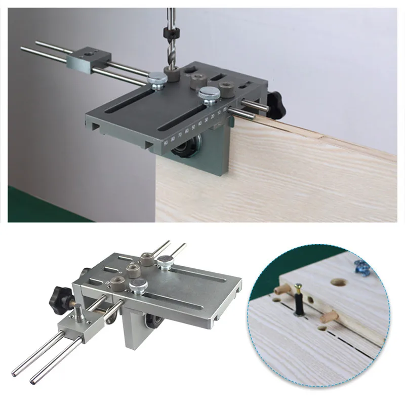 Деревообработка Дрель Руководство набор для локатора 3 в 1 дырокол-перфоратор локатор marcenaria ferramenta корте универсальный шаблон буровой
