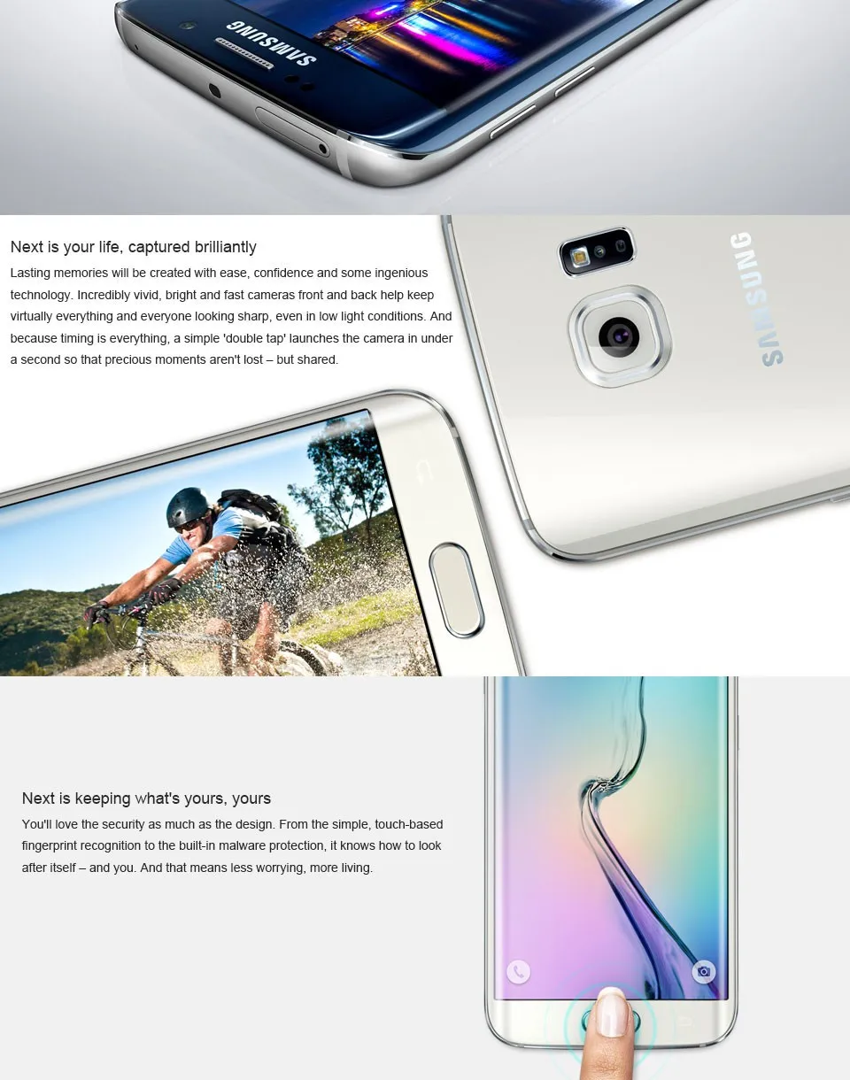 buy refurbished iphone Refurbished Samsung Galaxy S6 Edge G925F/P S6 G920A/F/P 5.1"Mobile Phone Octa Core 3GB RAM 32GB ROM LTE 16MP buy refurbished iphone