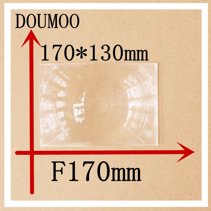 Fresnel Lens Free Shipping 1 Pcs / Lot 170*130 Mm Focal Length 170 Mm