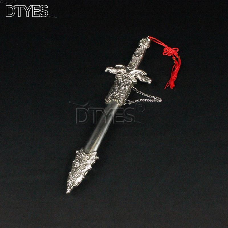 

European Style Small Sword Exquisite Gift Swords Retro Home Decorations Carved Stainless Steel Blade Beautiful Little Sword
