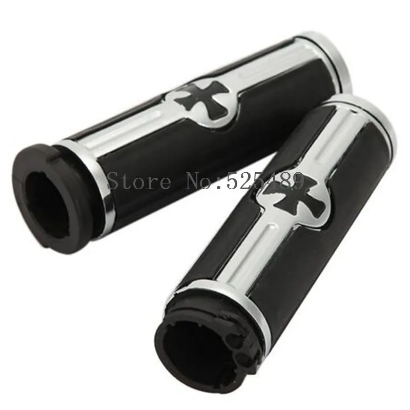 

2x Cross Motorcycle 1" 25mm Handlebar Hand Bar Grips For Harley Davidson VRSC XR Dyna Softail Touring Sportster XL 883 XL 1200