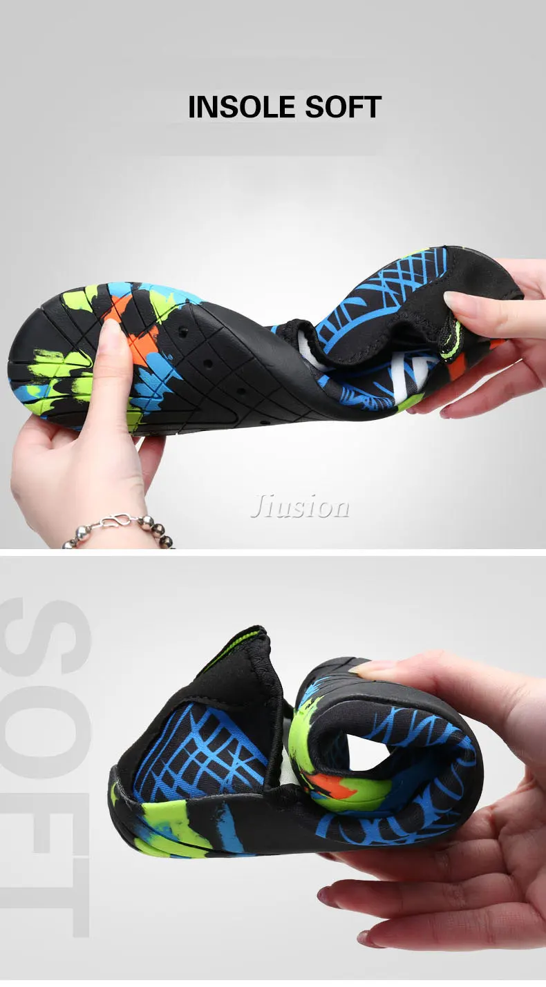 Unissex verão sapatos de praia água natação