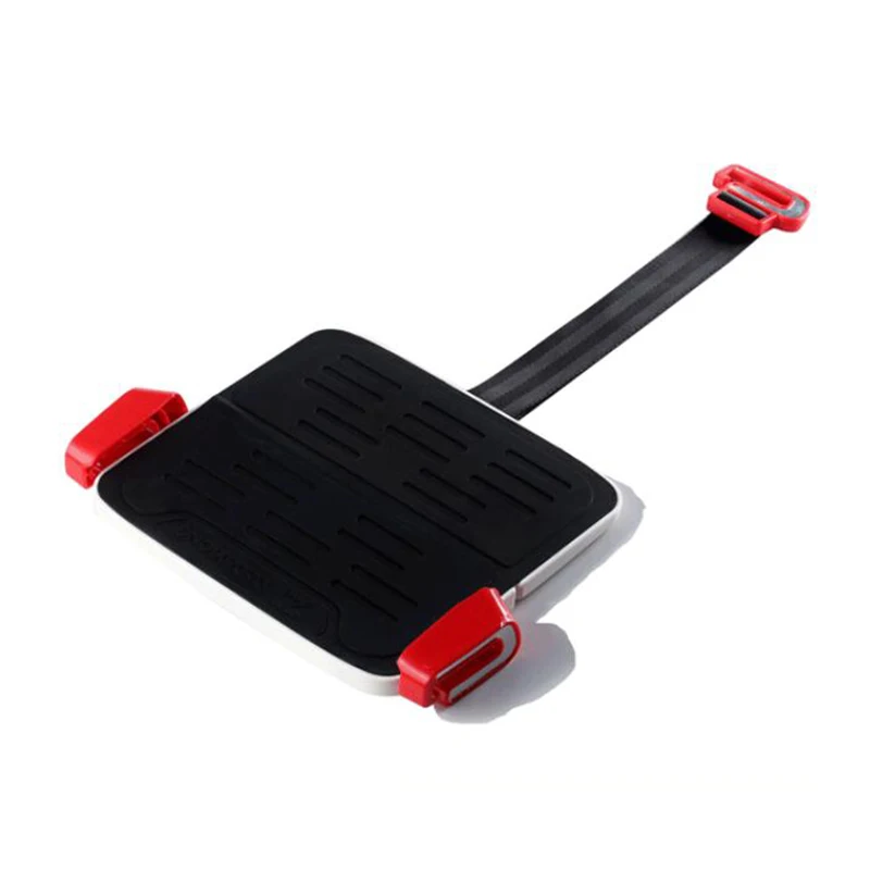  Foldable Child Safety Seat Increased Pad Portable Car Booster Seat Belt Converter Adjustable for 3-
