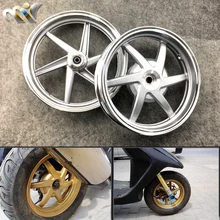 MOFO CAIZHUANGSHI для HONDA DIO 50 DIO28 17 DIO34-ZX DIO35 алюминиевый сплав передний задний скутер обод колеса мотоцикла MOFO CAIZHUANGSHI для HONDA DIO 50 DIO28 17 DIO34-ZX DIO35 алюминиевый сплав передний задний скутер обод колеса мотоцикла