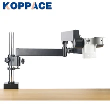 KOPPACE Microscope flex arm clamping stand stereo microscope articulating flex table clamping arm Microscope scaffold