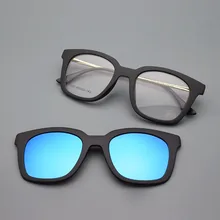 Full frame glasses frame eyeglasses frame belt magnet clip sunglasses myopia glasses polarized sunglasses frame free glasses frame with magnet clip film myopia gray glasses lens rimless frame men and omen sunglasses frame no border