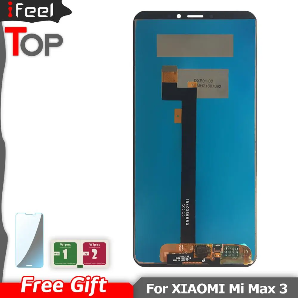 6 9 &quotЖК-дисплей для XIAOMI Mi Max 3 ЖК-дисплей кодирующий преобразователь сенсорного