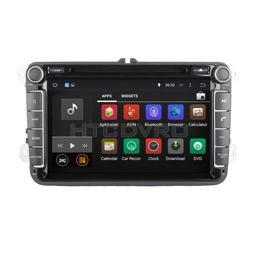 Perfect YMODVHT 8inch 4G Octa Core Android 9.0 7.1 Universal Car DVD GPS for VW Touran/Golf/Tiguan/Caddy/Sharan/Scirocco/T5/Transporter 1