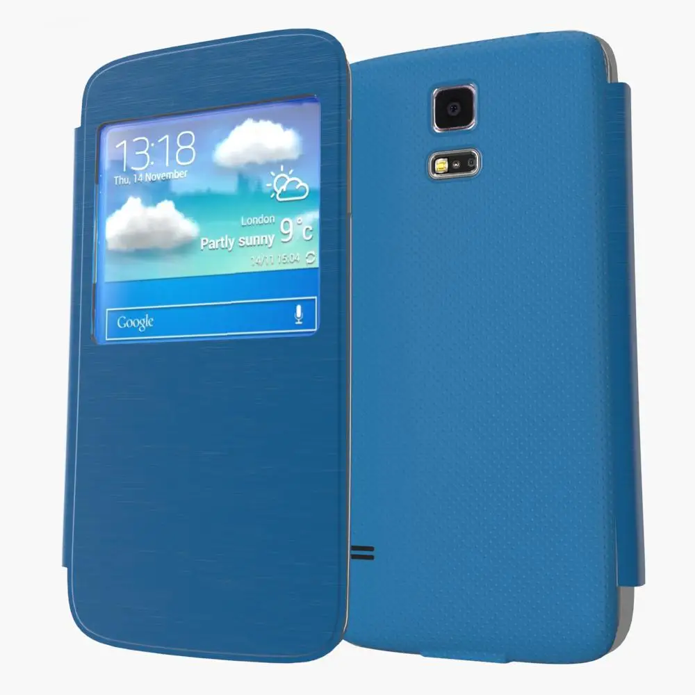 Кожаный чехол с откидной крышкой для телефона Samsung Galaxy S5 mini G800 2 шт. 15%|case for samsung