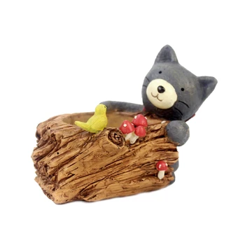

BESTOYARD Cartoon Kawaii Creative Decorative Cat Flowerpot Flower Pot Flower Vase Home Decoration Childrens Room Desktop Decor