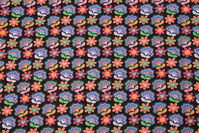 140 см ширина Микки Пейсли цветы хлопок ткань для девочек одежда постельные принадлежности набор домашний штора наволочка Sewing-BK178