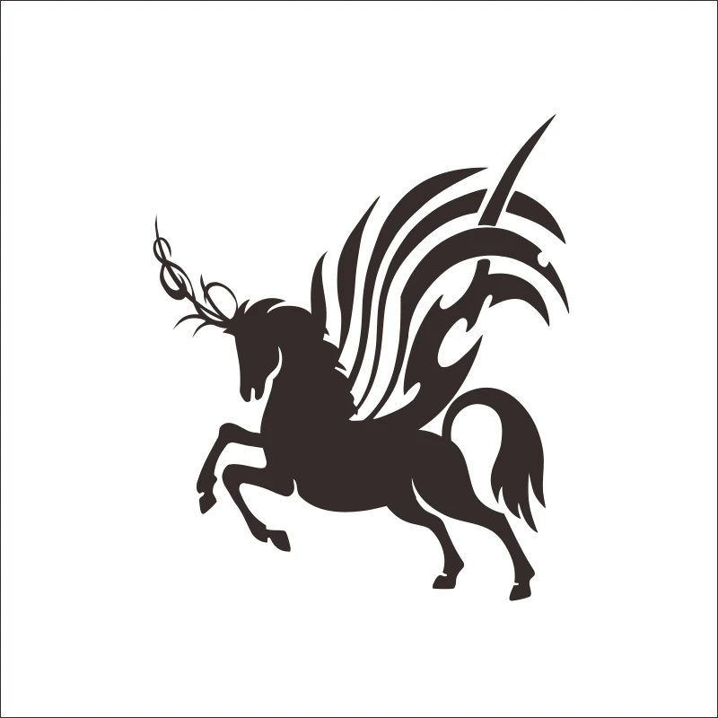 horse Sticker Logo Name horse Decal Posters Vinyl Wall Decals Pegatina Quadro Parede Decor Mural horse Sticker 231
