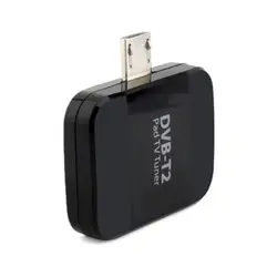 DVB-T2 Беспроводной цифровой ТВ тюнер ресивера H.265 Full HD для Android Phone Pad с Micro USB OTG ТВ Stick спутниковый ТВ приемник