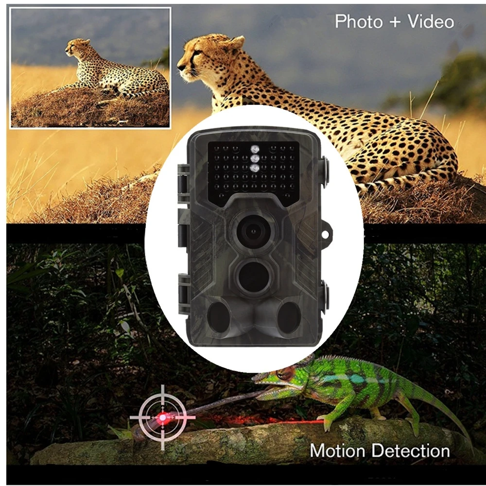 Trail Камера 2," Экран 12MP 1080 P 0,4 S быстрого запуска 65ft/20 м Ночное видение IP66 Водонепроницаемый охотничья камера для дикой природы