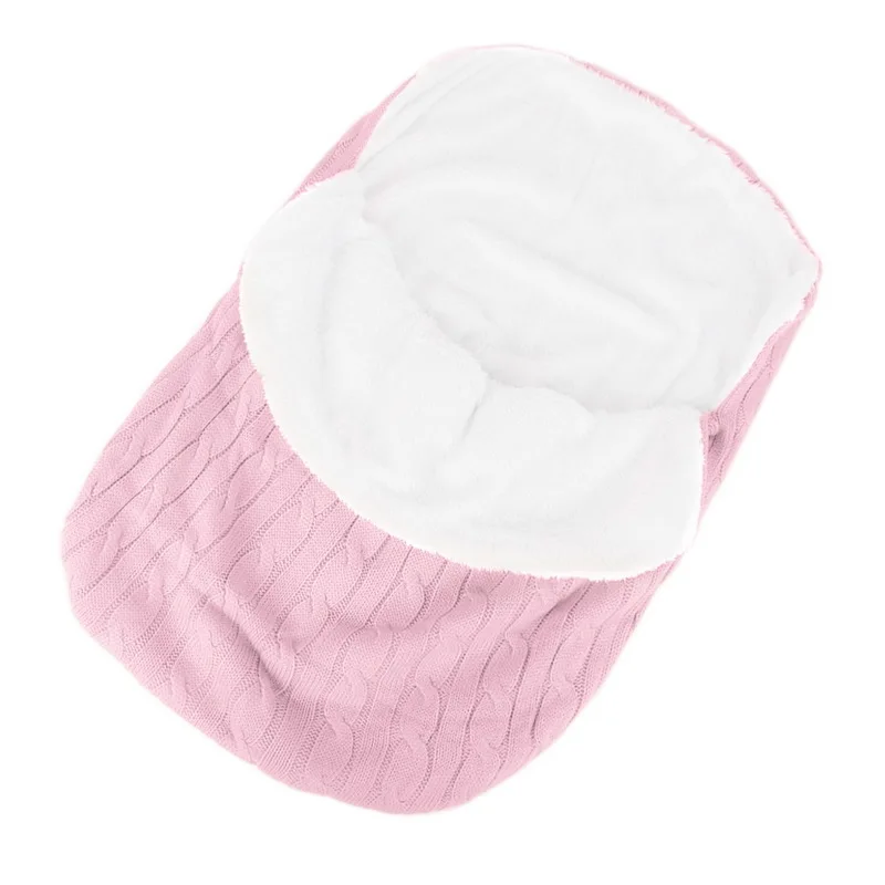 Shujin детский спальный мешок из толстого хлопка, теплое детское постельное белье, одеяло для новорожденной коляски, спальный мешок для детской коляски 0-12 месяцев