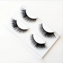 2 пары бесплатных натуральных накладных ресниц Накладные ресницы длинный макияж 3D накладные ресницы из норки ресницы для красоты 18