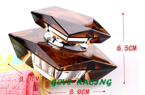 

6.5*8*8cm crystal car perfume car air freshener china perfumes 100 original women mulheres car-styling parfum ionizer car