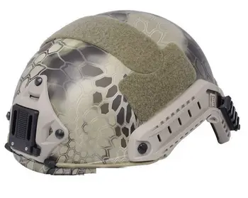 

Airsoft FAST helmet Ballistic style Helmet ( Kyptek Highlander ) cycling helmet