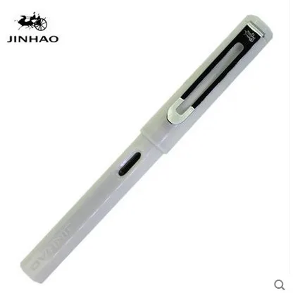 Jinhao 599 прозрачный белый цвет Бизнес Офис Средний Перьевая ручка студентов каллиграфия управление ручка - Цвет: DF