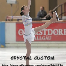 Для женщин фигурное катание платье изящные бренд Катание на коньках Платья для женщин для Конкуренции Индивидуальные dr3895