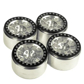 

35mm Thickness RC 1:10 Crawler Alloy Wheels Rim 2.2 inch Beadlock Wheel Rims Hub for 1/10 RC SCX10 Wraith 90018 Rock Crawler