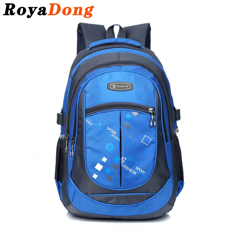 RoyaDong 2016 School Bags for Teenagers Boys Girls High Quality Children Students Backpacks Kids Nylon Backpack Child Book Bag