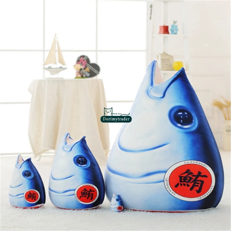 Toko Online Dorimytrader 80 Cm Besar Kartun Ikan Mewah Boneka