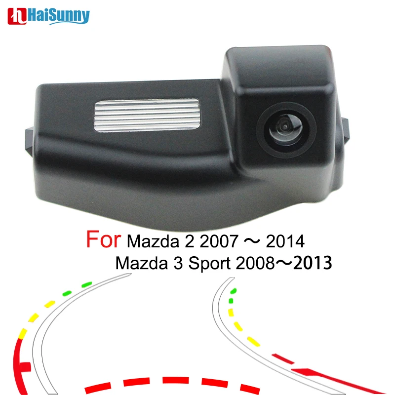 Для Mazda 3 Sport 2 2007 2012 2013 2014 автомобильная парковочная камера заднего вида Assist CCD с