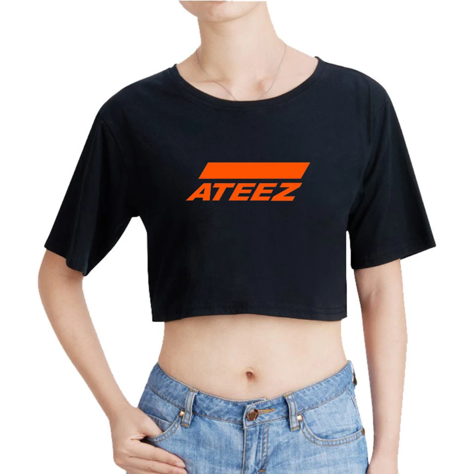 Frdun/женские летние футболки с принтом в виде пупка, модель года,, высококачественные повседневные футболки с короткими рукавами и принтом в виде игры, женская одежда, XS-2XL