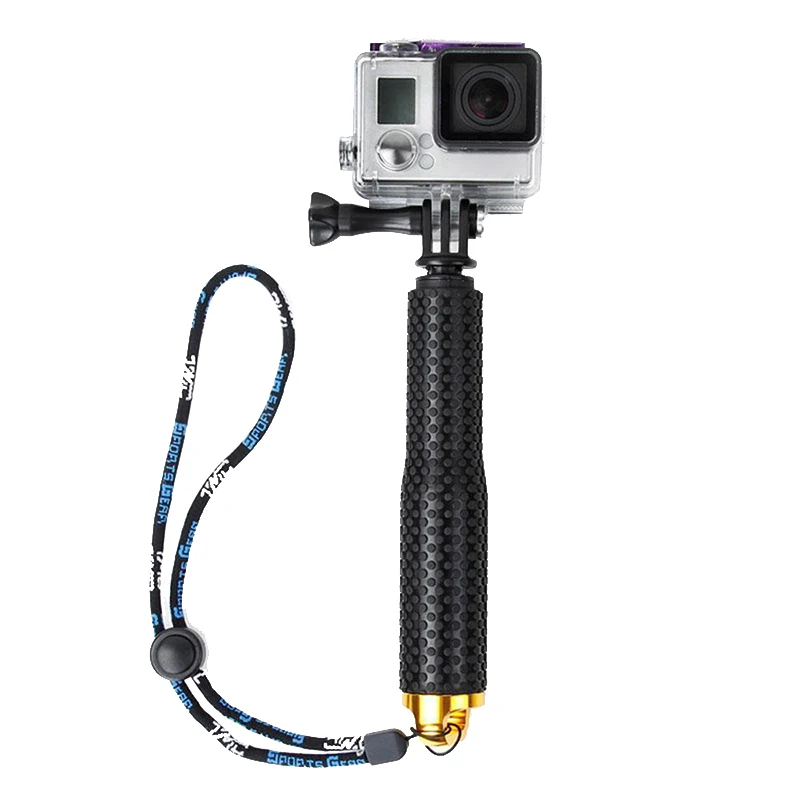 High Quality Selfie Stick Monopod Pole Handle Telescopic Portable Compatible GoPro Sports Camera | Электроника