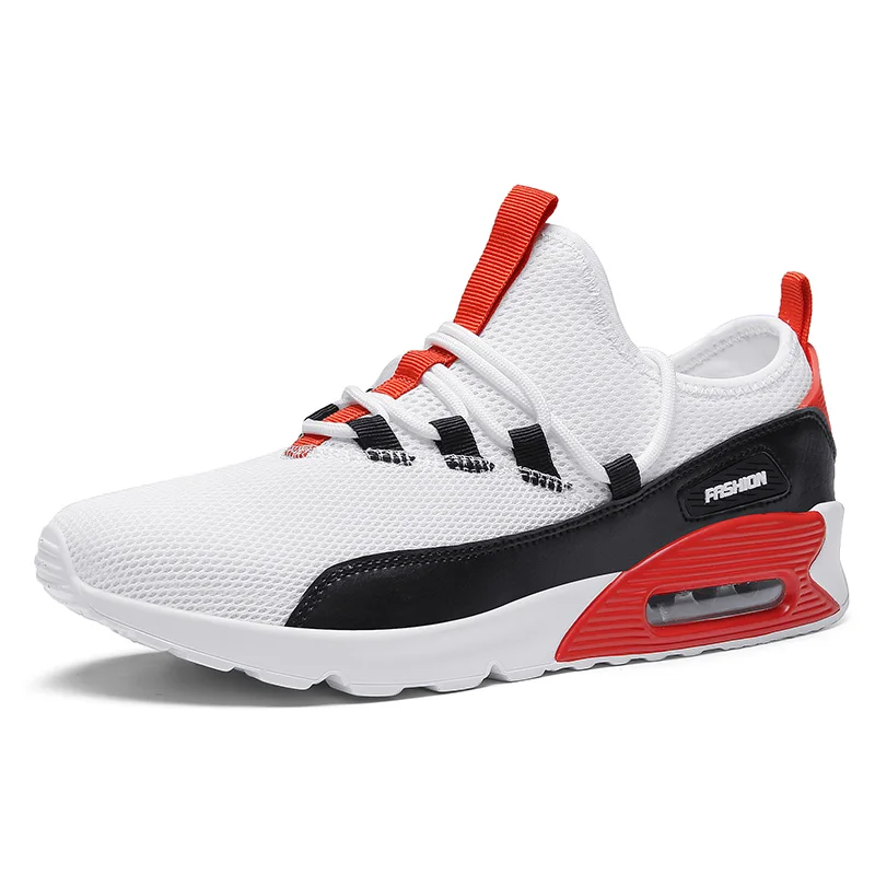 

New Fashion Brand Designer Men Sport Casual Shoes Air Cushion Lightweight Breathable Sneakers Summer Couple Shoes male Hombre