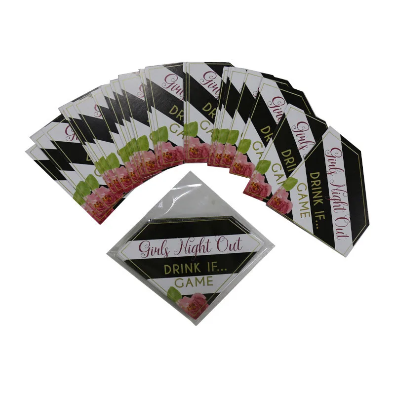 Вечерние девичьи карты девичник вечерние открытки для питья Свадебная командная Вечеринка «будущая Невеста» украшения
