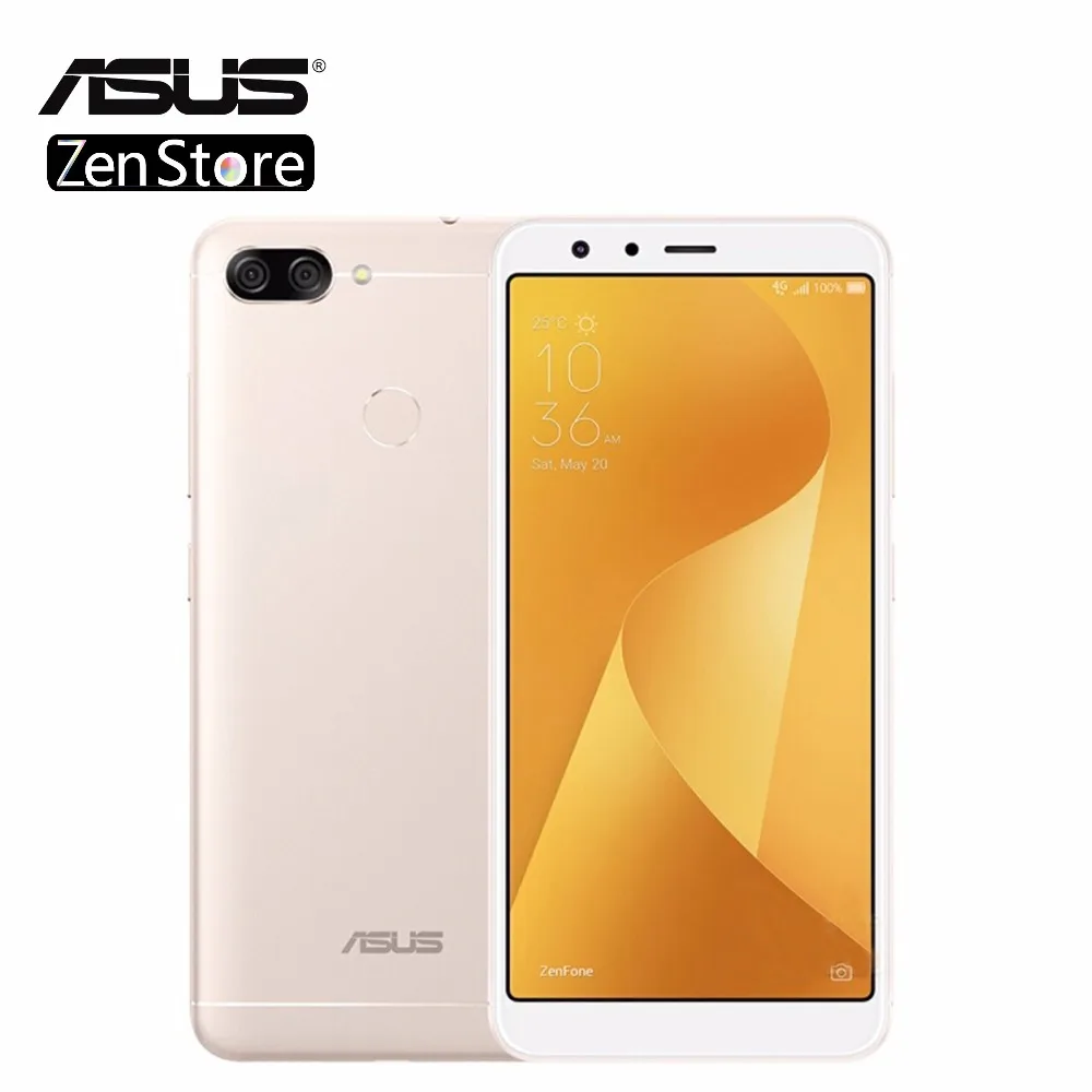 Asus Zenfone Peg asus 4S Max Plus (M1) X018DC ZB570TL 5 7 дюймов 18:9 полный экран 4 Гб 32 Восьмиядерный Android7.0