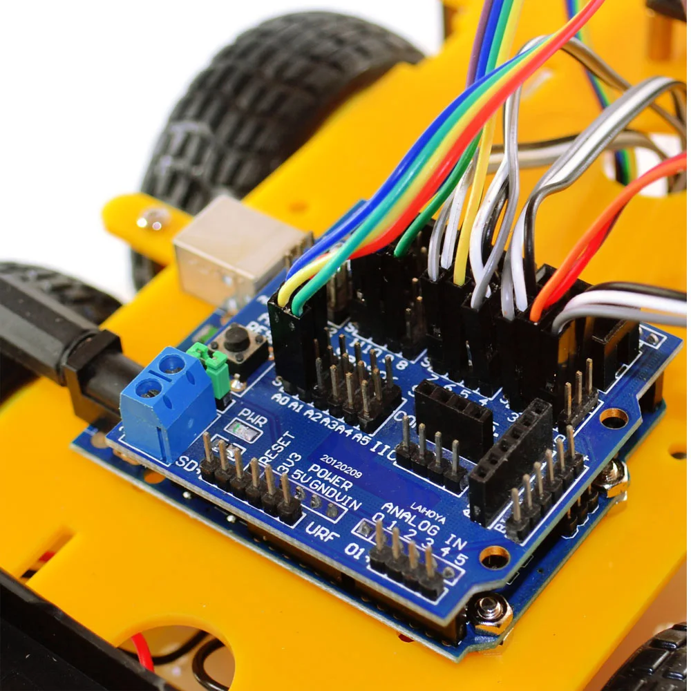 4WD Bluetooth Многофункциональный DIY автомобиль для Arduino робот обучения программирования+ Руководство пользователя+ PDF(онлайн)+ видео