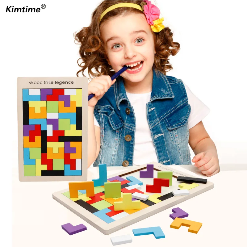 Russian Blocks Kids intelligence toys wood model building kit toys gift for children boy and girls blocks-wooden-toys : image Russian Blocks Kids intelligence toys wood model building kit toys gift for children boy and girls blocks-wooden-toys