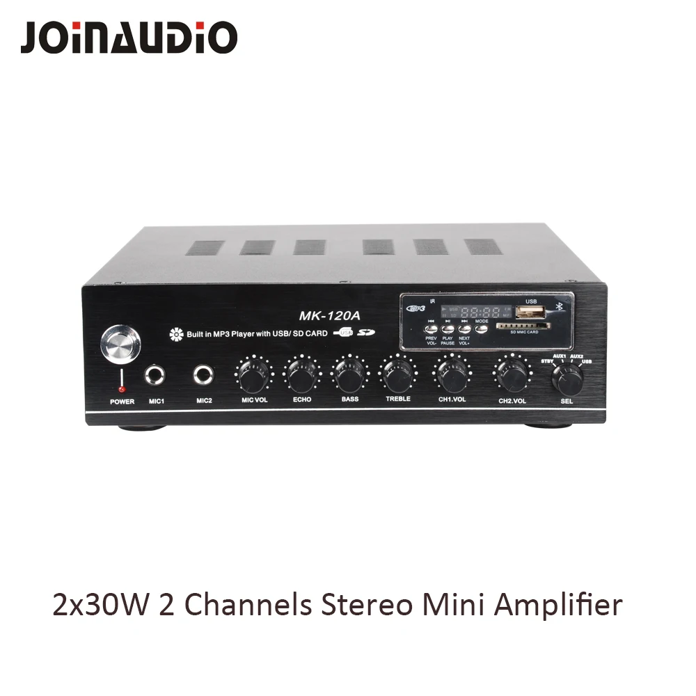 JOINAUDIO 2 канальный стерео 30 Вт усилитель для домашнего использования