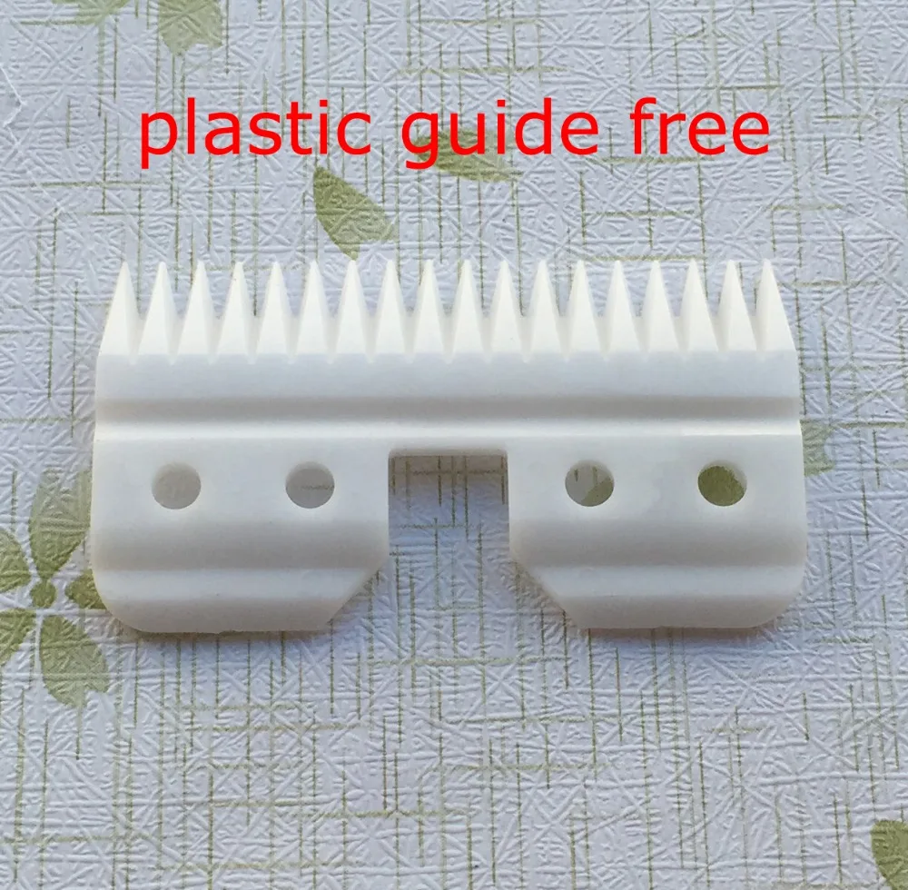 

Free shipping 20pcs/lot 18teeth or 25teeth ceramic moving blade replacement parts with blister package plastic guide free