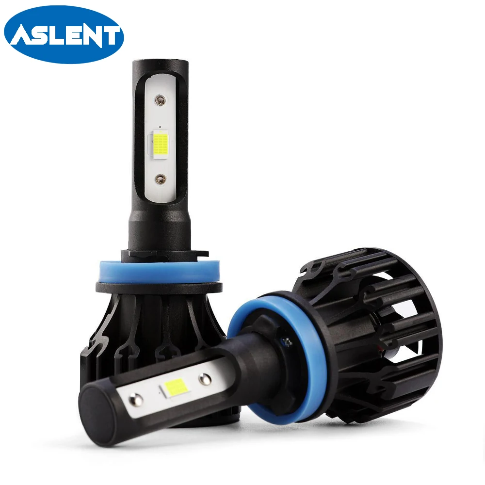 

ASLENT 90W H7 LED H4 Turbo Car Headlight Bulb COB Light H11 H1 H3 9005 9006 9007 H13 12000lm 6500K Auto Fog lamp Car Accessories