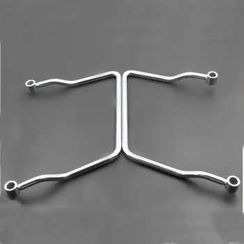 

21.5cm Saddle bag Support Bar Mount Bracket For Yamaha Road Star 1600 1700 XV1600A XV1700A 1999-2009