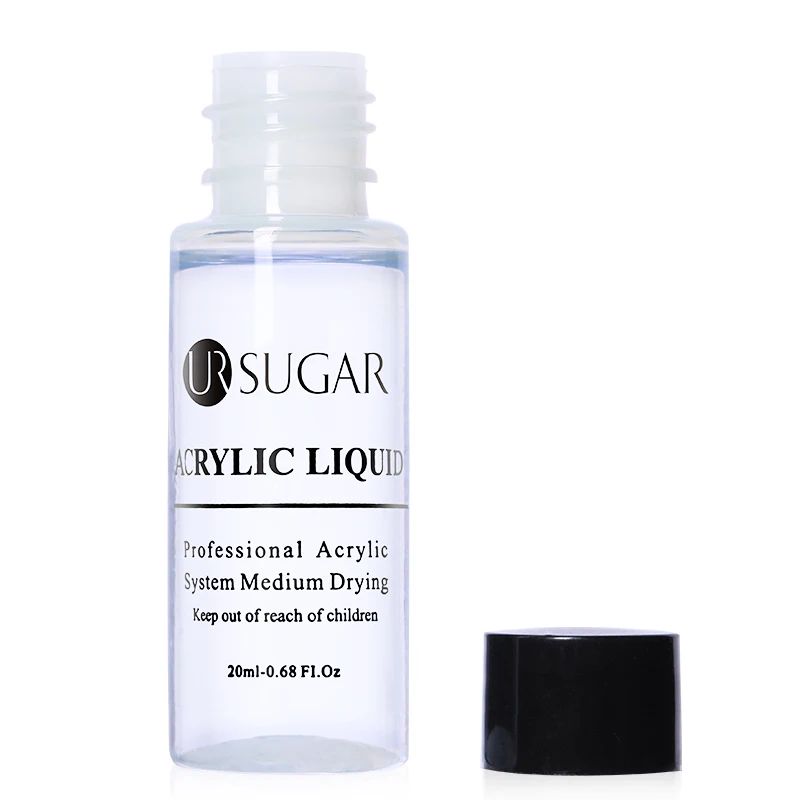 UR SUGAR Acrylic Liquid Monomer Crystal Acrylic Nail Art Builder Tool Manicure Nail Art For Acrylic Powder Dust Nails Tips 20ml