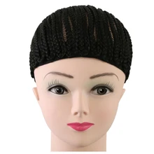 1 шт. парик кепки s хорошее качество Плетеный парик кепки легко для волос Плетение дешевый парик инструменты крючком