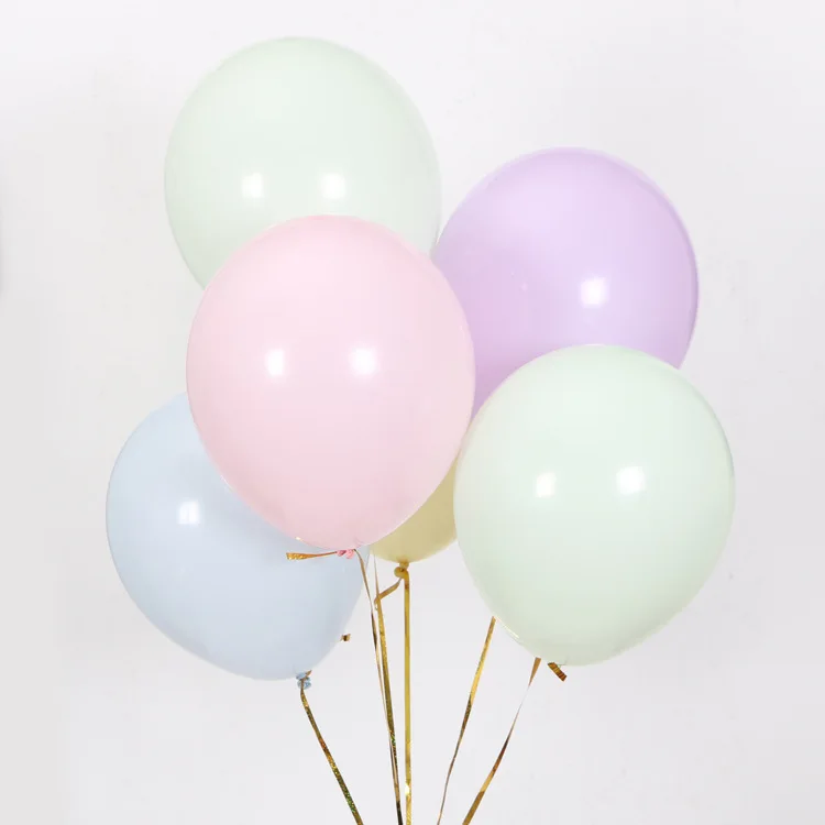 10 шт. 10 дюймов светильник Цвет Haze голубого и розового цвета, латексные шары для самодельный шар моделирования, хороший подарок на день рождения, свадьбу, вечерние украшения