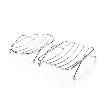 

Stainless Steel Soap Dishes Soap Holder Case Brand Bathroom Accessories Rust-resistant Saver Basket for Bathroom Toilet Shower