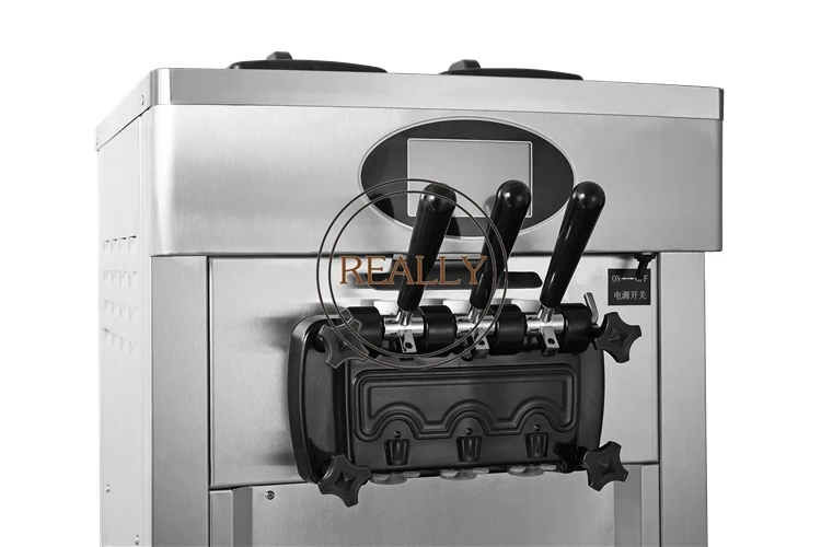 US $1.170.00 2200W Commercial Soft Ice Cream Machine Automatic Ice Cream Maker Intelligent Soft Serve Ice Cream Machine